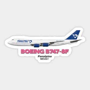 Boeing B747-8F - Panalpina Sticker